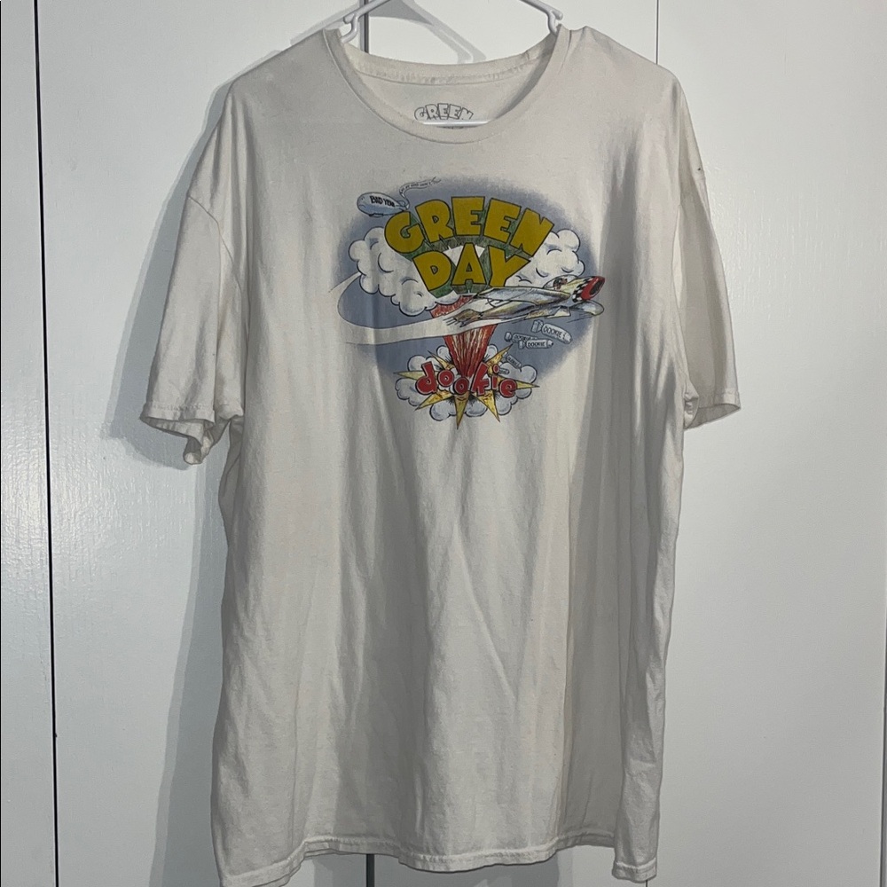 Graphic Tee - White Band Logo Shirt